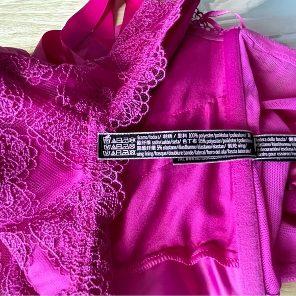 Victoria’s Secret Heart Embroidery Strapless Corset Top 18870 - Picture 13 of 15